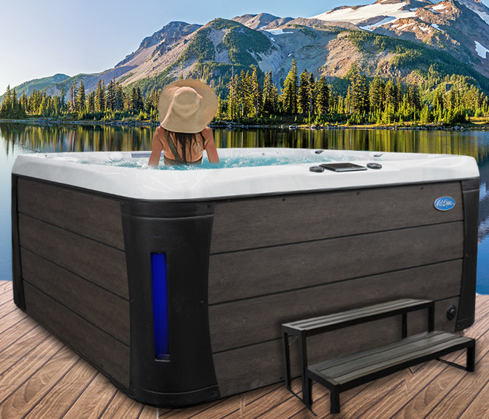 Calspas hot tub being used in a family setting - hot tubs spas for sale Palatine